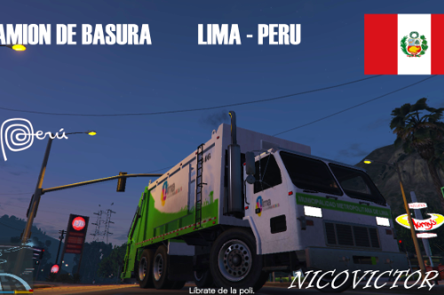 Camion de basura Lima - Peru